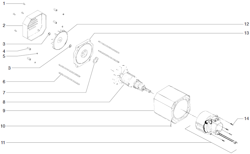 550xc Motor Assembly